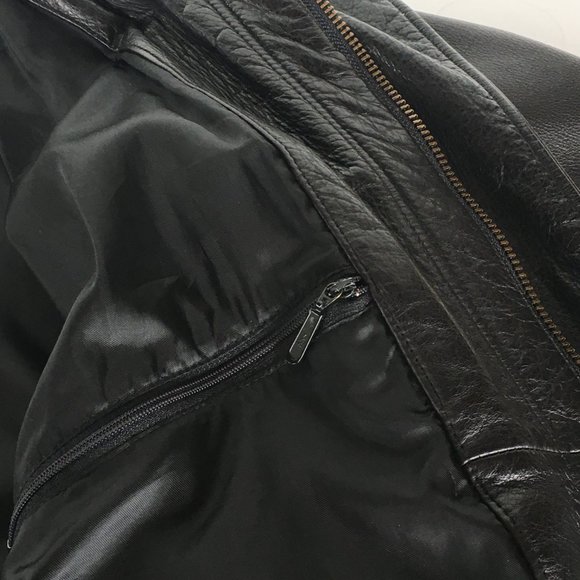 Eddie Bauer Outdoor Outfitters Leather Jacket - Picture 9 of 10